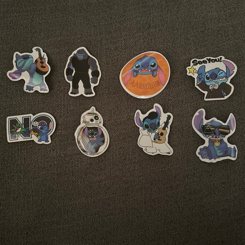 8 Stitch decal/stickers